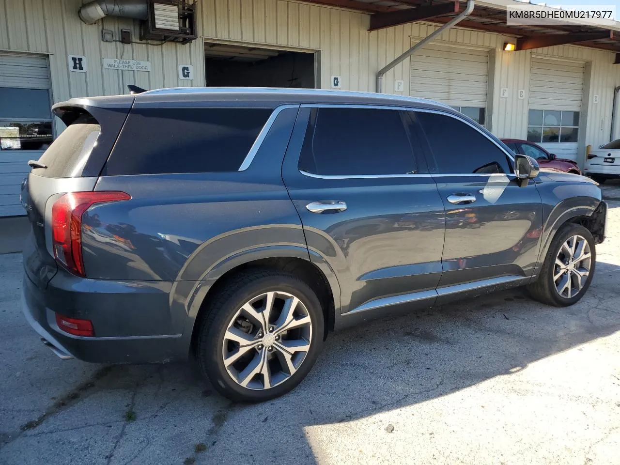 KM8R5DHE0MU217977 2021 Hyundai Palisade Limited