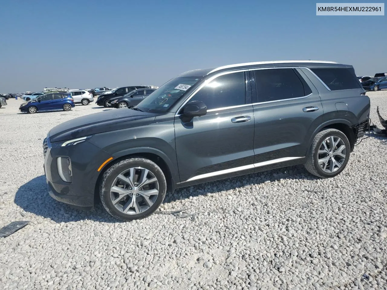 2021 Hyundai Palisade Limited VIN: KM8R54HEXMU222961 Lot: 74687594