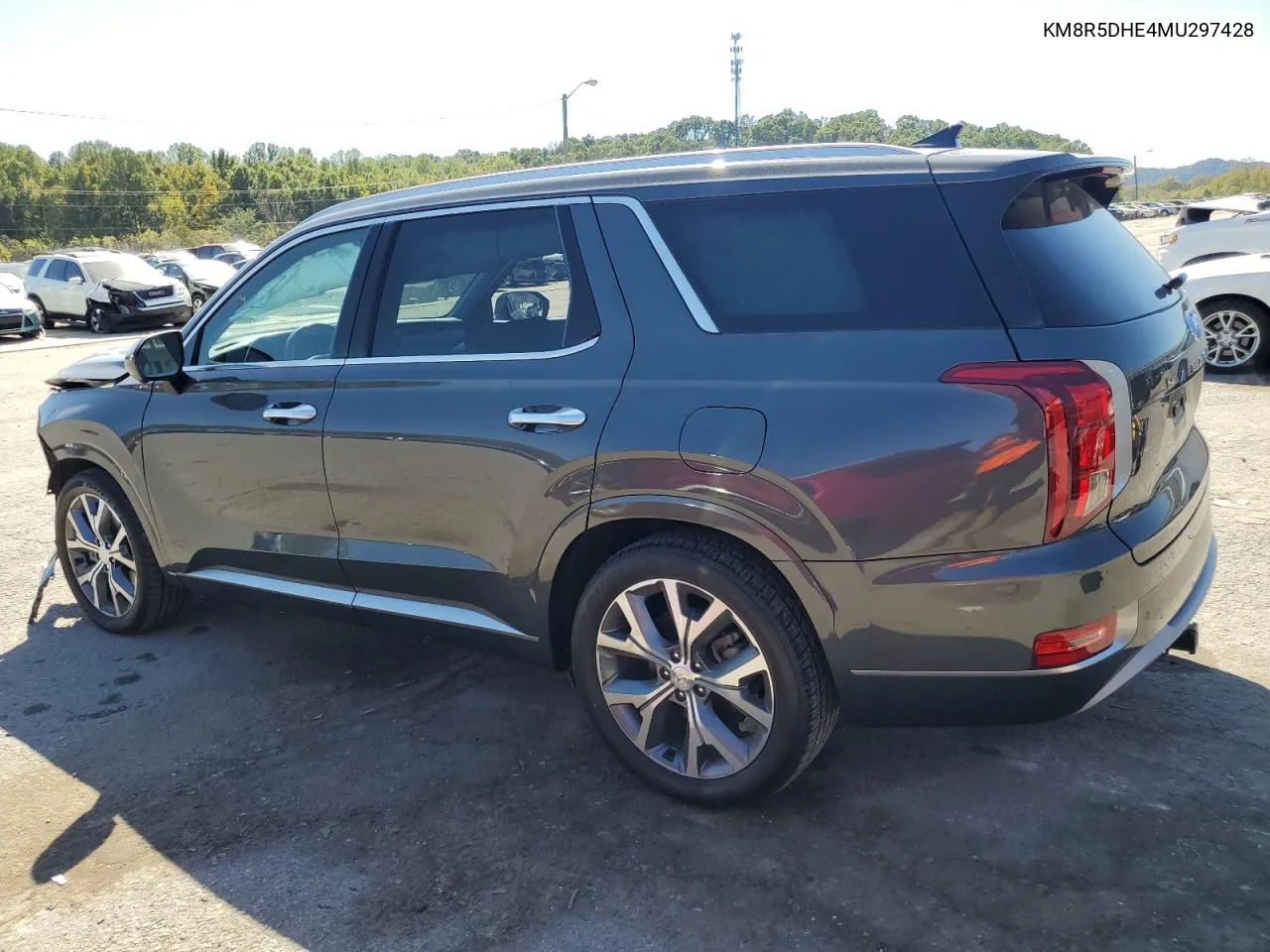 2021 Hyundai Palisade Limited VIN: KM8R5DHE4MU297428 Lot: 75011864