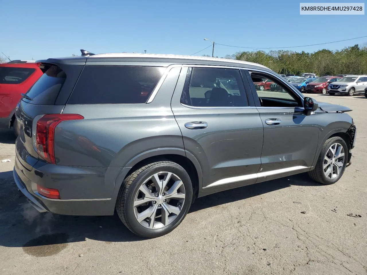 2021 Hyundai Palisade Limited VIN: KM8R5DHE4MU297428 Lot: 75011864