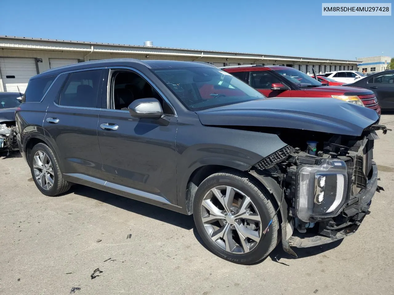 2021 Hyundai Palisade Limited VIN: KM8R5DHE4MU297428 Lot: 75011864