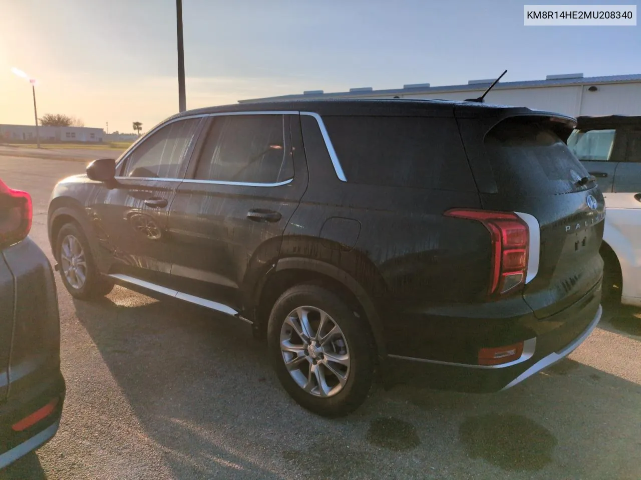 KM8R14HE2MU208340 2021 Hyundai Palisade Se