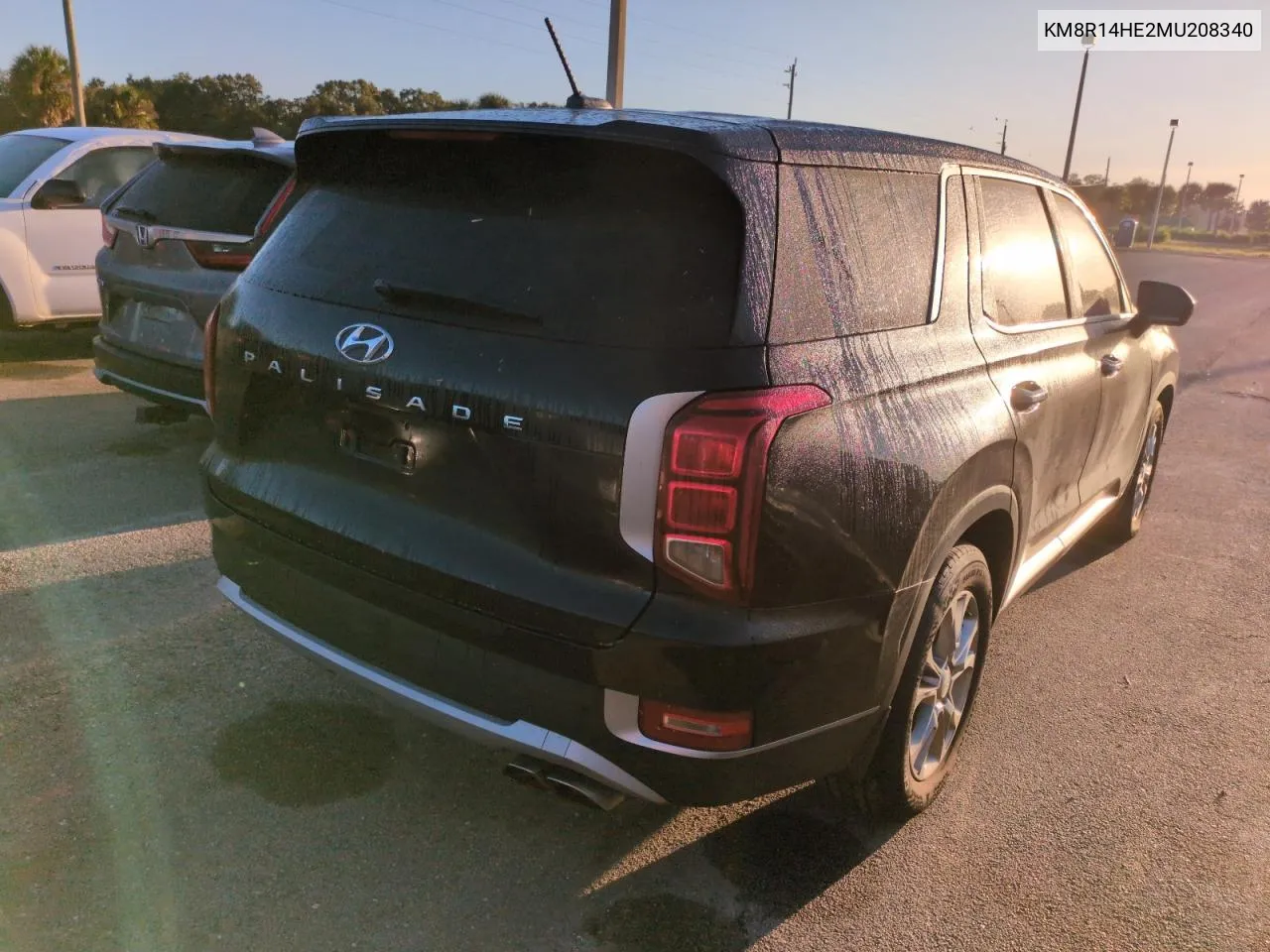 2021 Hyundai Palisade Se VIN: KM8R14HE2MU208340 Lot: 75045884