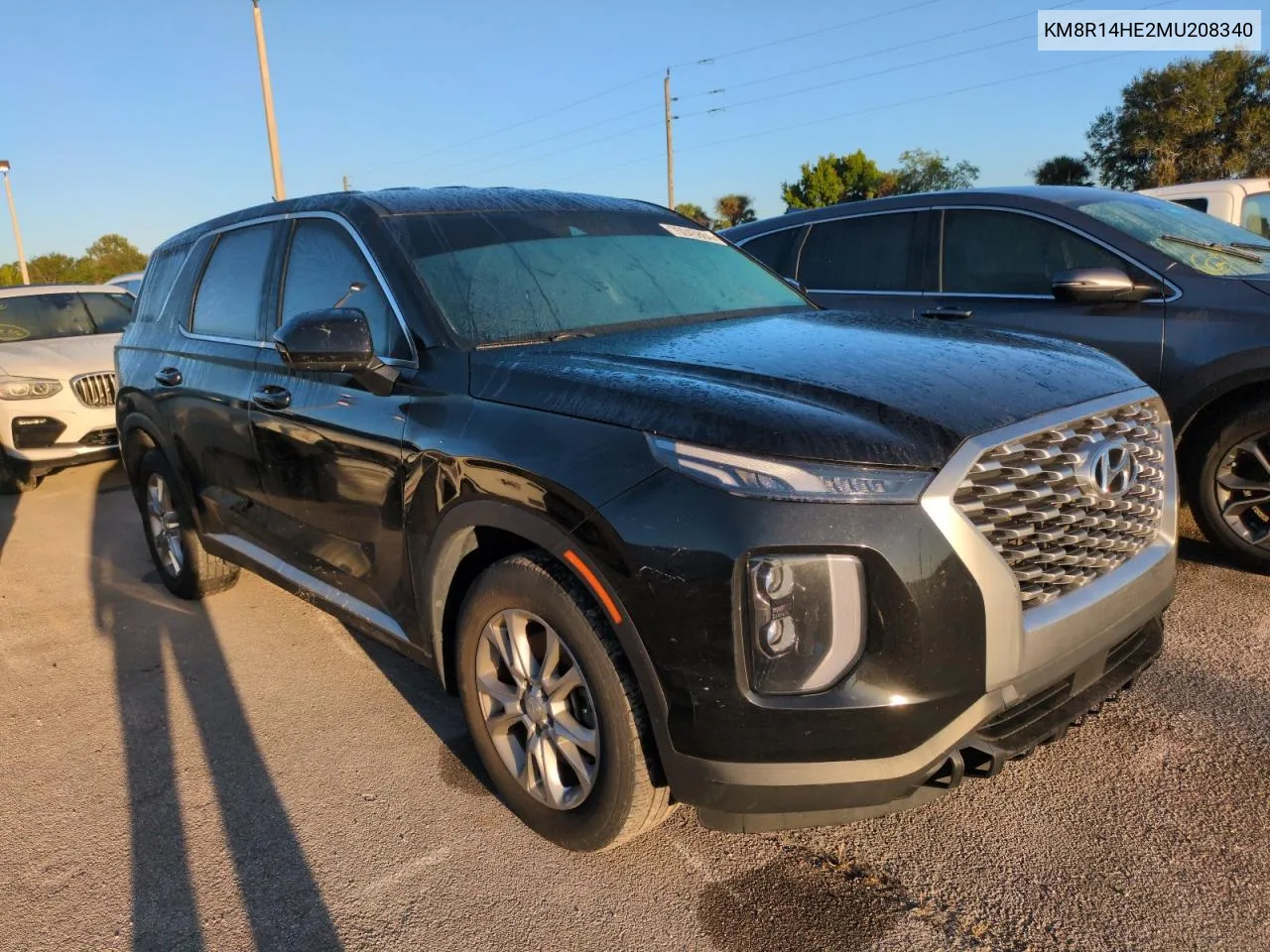 2021 Hyundai Palisade Se VIN: KM8R14HE2MU208340 Lot: 75045884