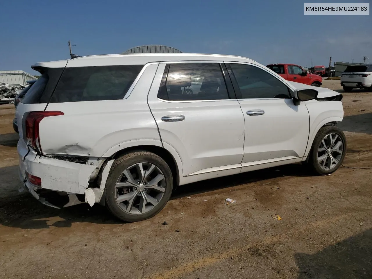 2021 Hyundai Palisade Limited VIN: KM8R54HE9MU224183 Lot: 75240134