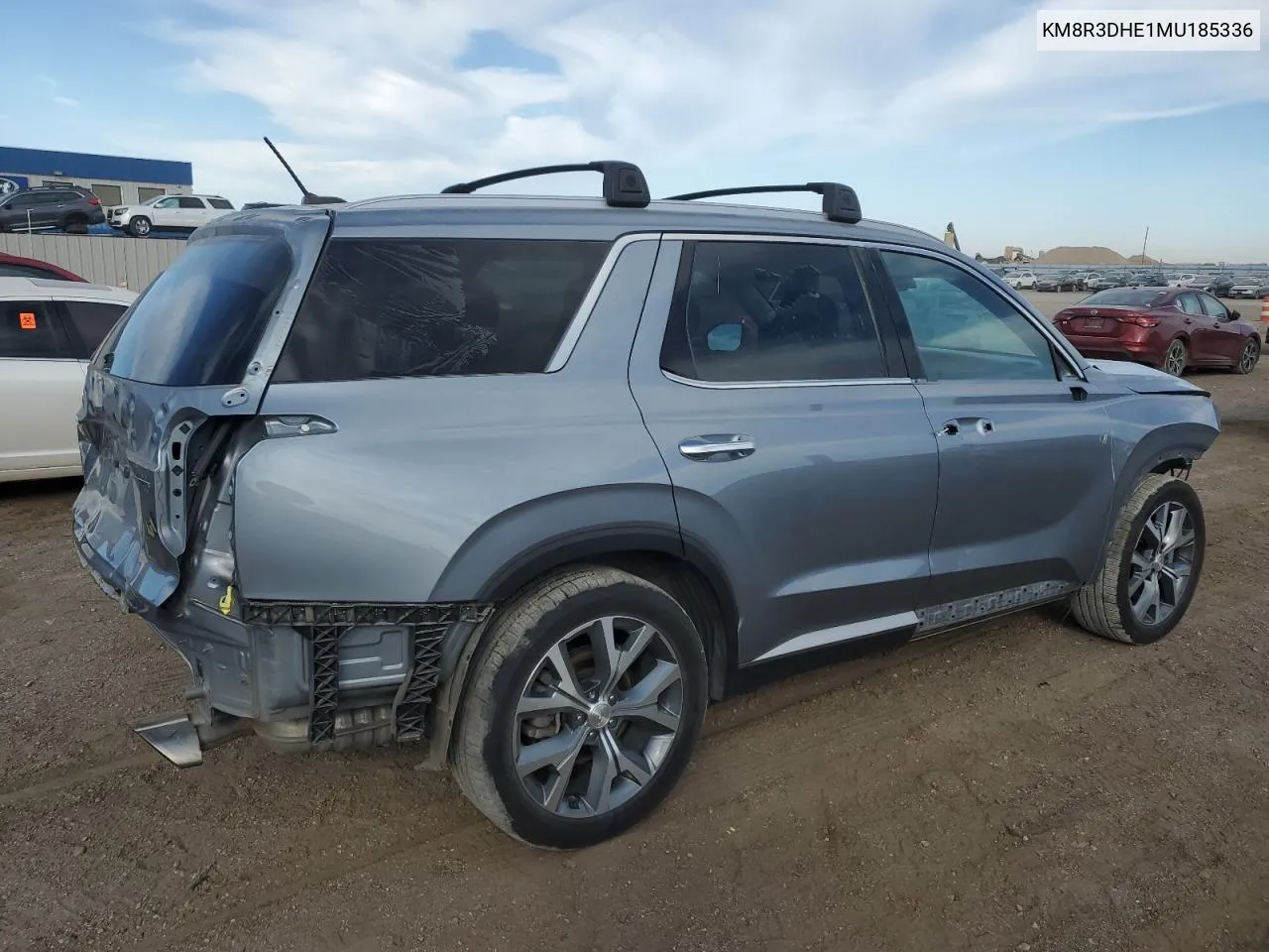 KM8R3DHE1MU185336 2021 Hyundai Palisade Sel