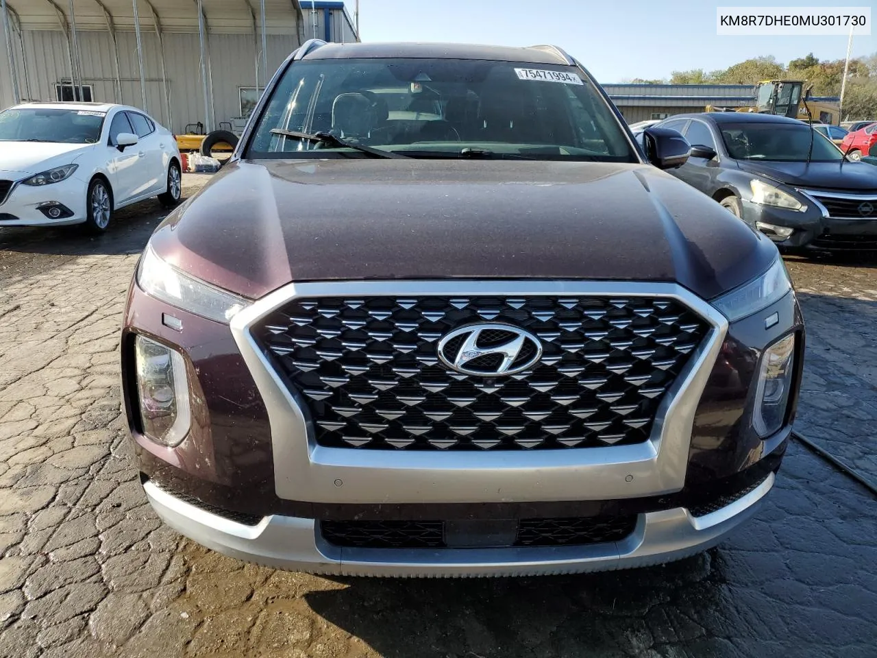 2021 Hyundai Palisade Calligraphy VIN: KM8R7DHE0MU301730 Lot: 75471994