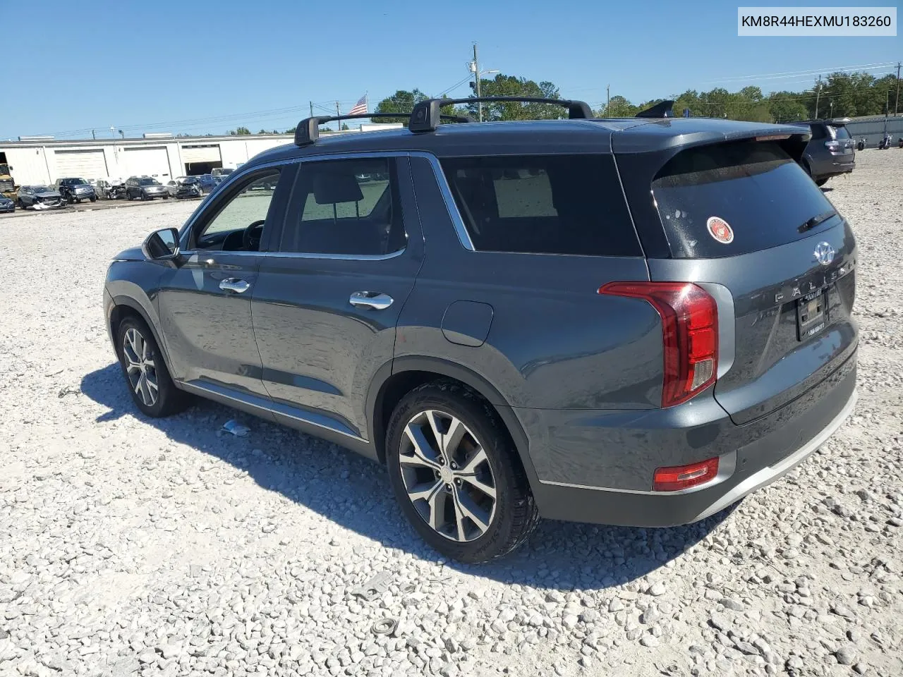 2021 Hyundai Palisade Sel VIN: KM8R44HEXMU183260 Lot: 75875524