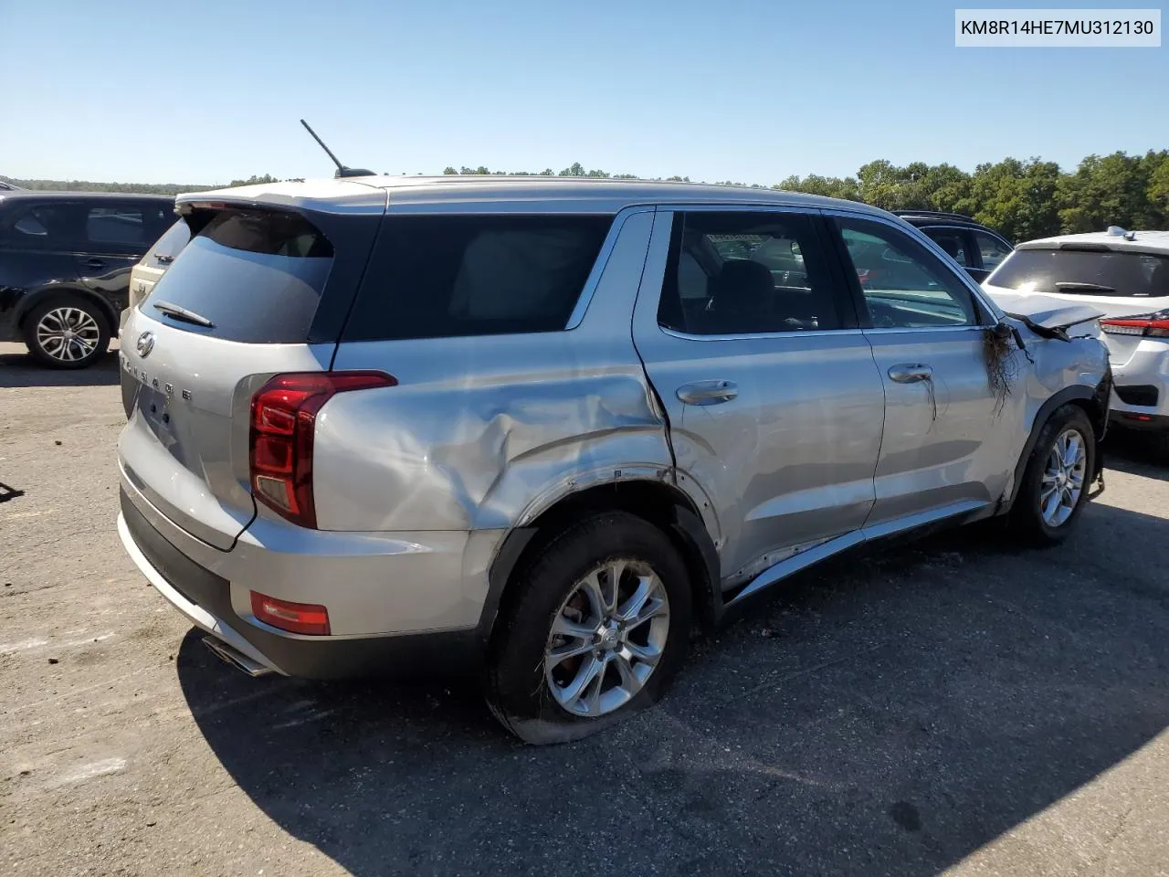 2021 Hyundai Palisade Se VIN: KM8R14HE7MU312130 Lot: 76197344