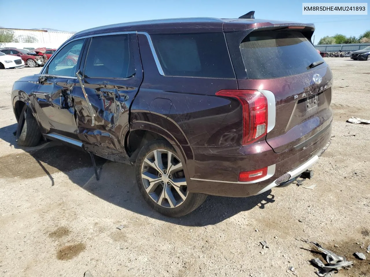 2021 Hyundai Palisade Limited VIN: KM8R5DHE4MU241893 Lot: 76415544