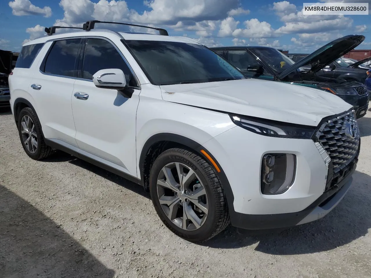 2021 Hyundai Palisade Sel VIN: KM8R4DHE0MU328600 Lot: 76577944