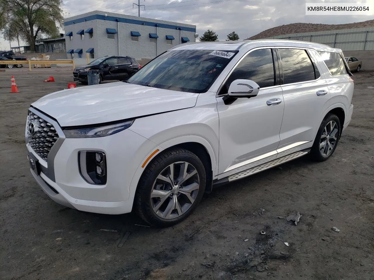 2021 Hyundai Palisade Limited VIN: KM8R54HE8MU226054 Lot: 76609664