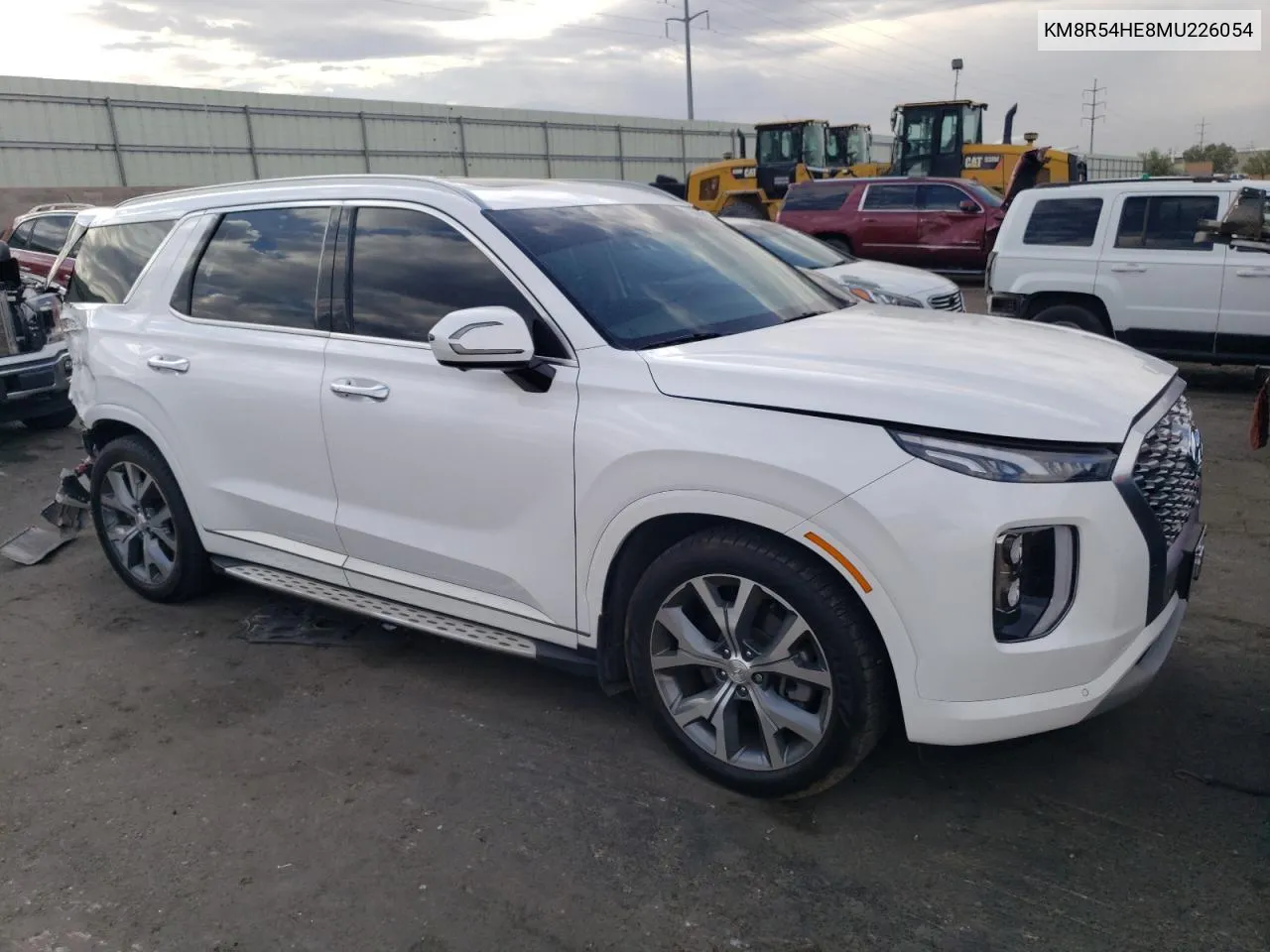 2021 Hyundai Palisade Limited VIN: KM8R54HE8MU226054 Lot: 76609664