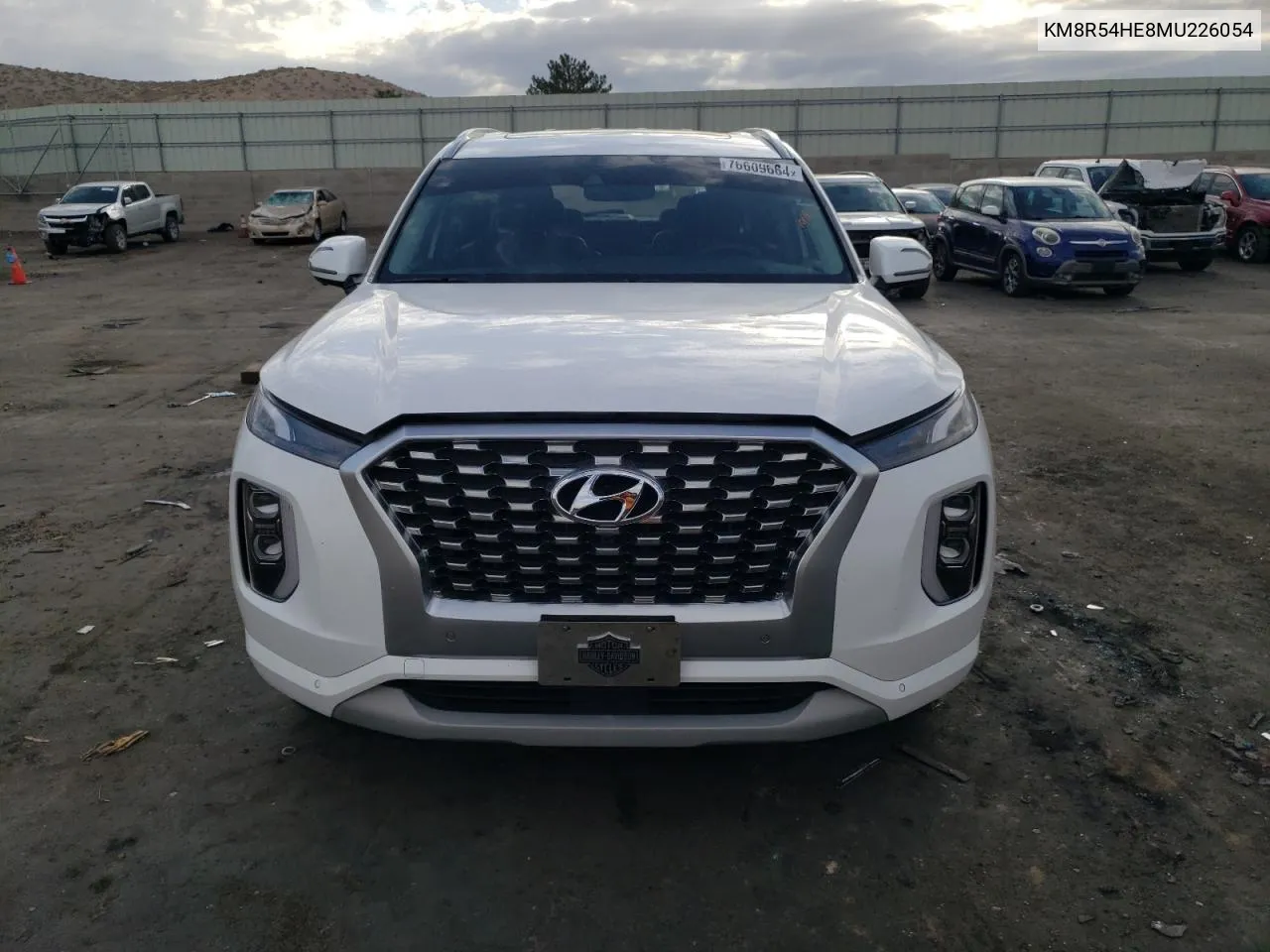 2021 Hyundai Palisade Limited VIN: KM8R54HE8MU226054 Lot: 76609664