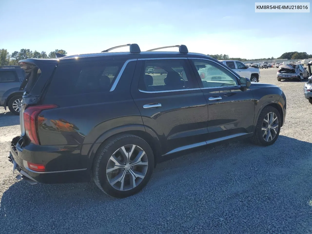 KM8R54HE4MU218016 2021 Hyundai Palisade Limited