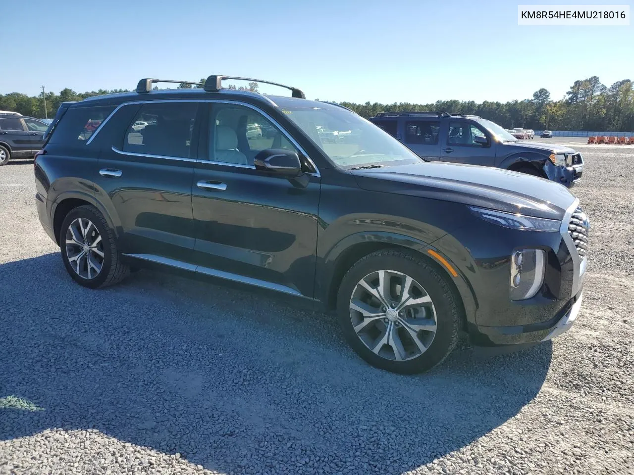 KM8R54HE4MU218016 2021 Hyundai Palisade Limited