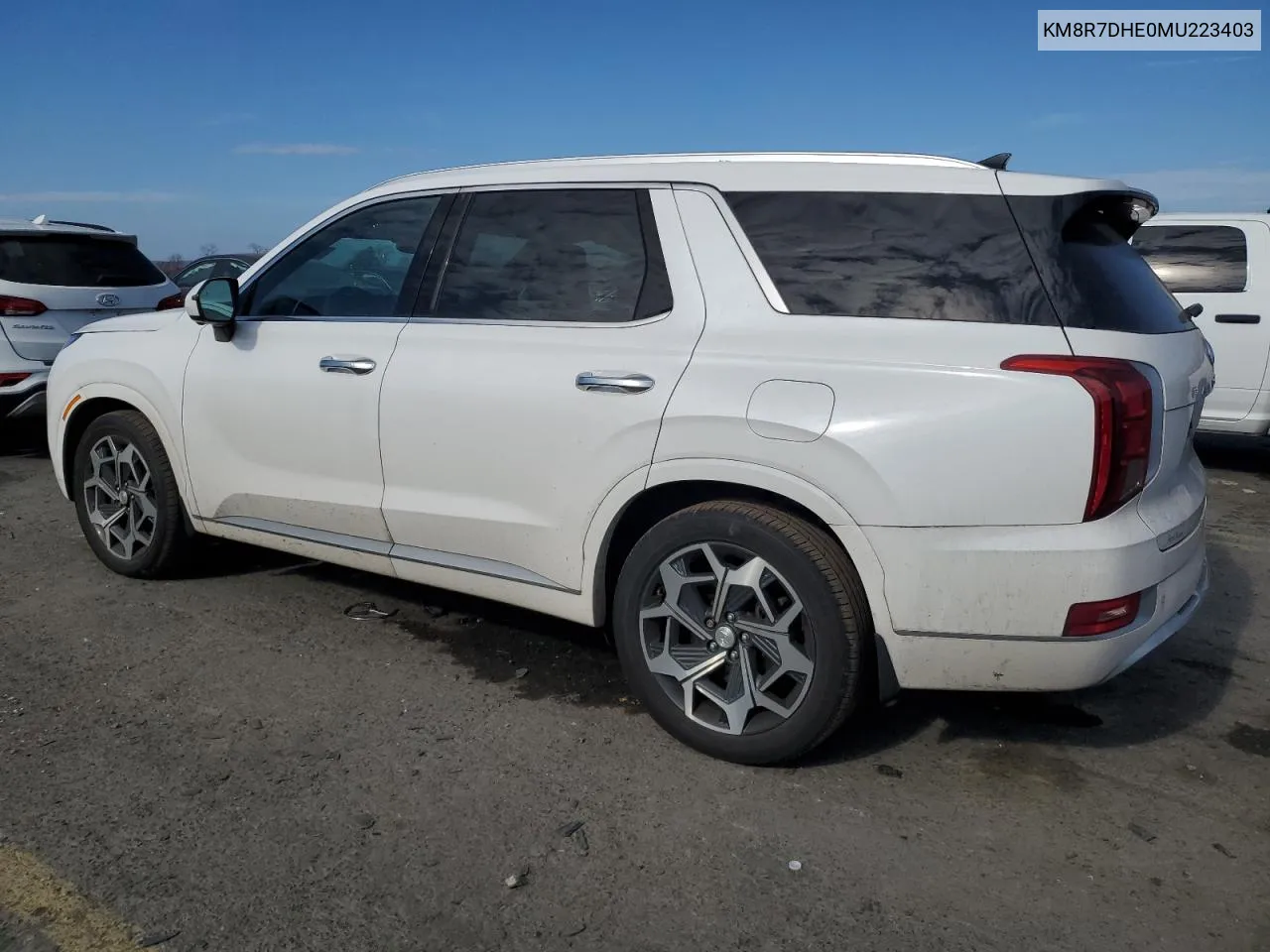 2021 Hyundai Palisade Calligraphy VIN: KM8R7DHE0MU223403 Lot: 79397934