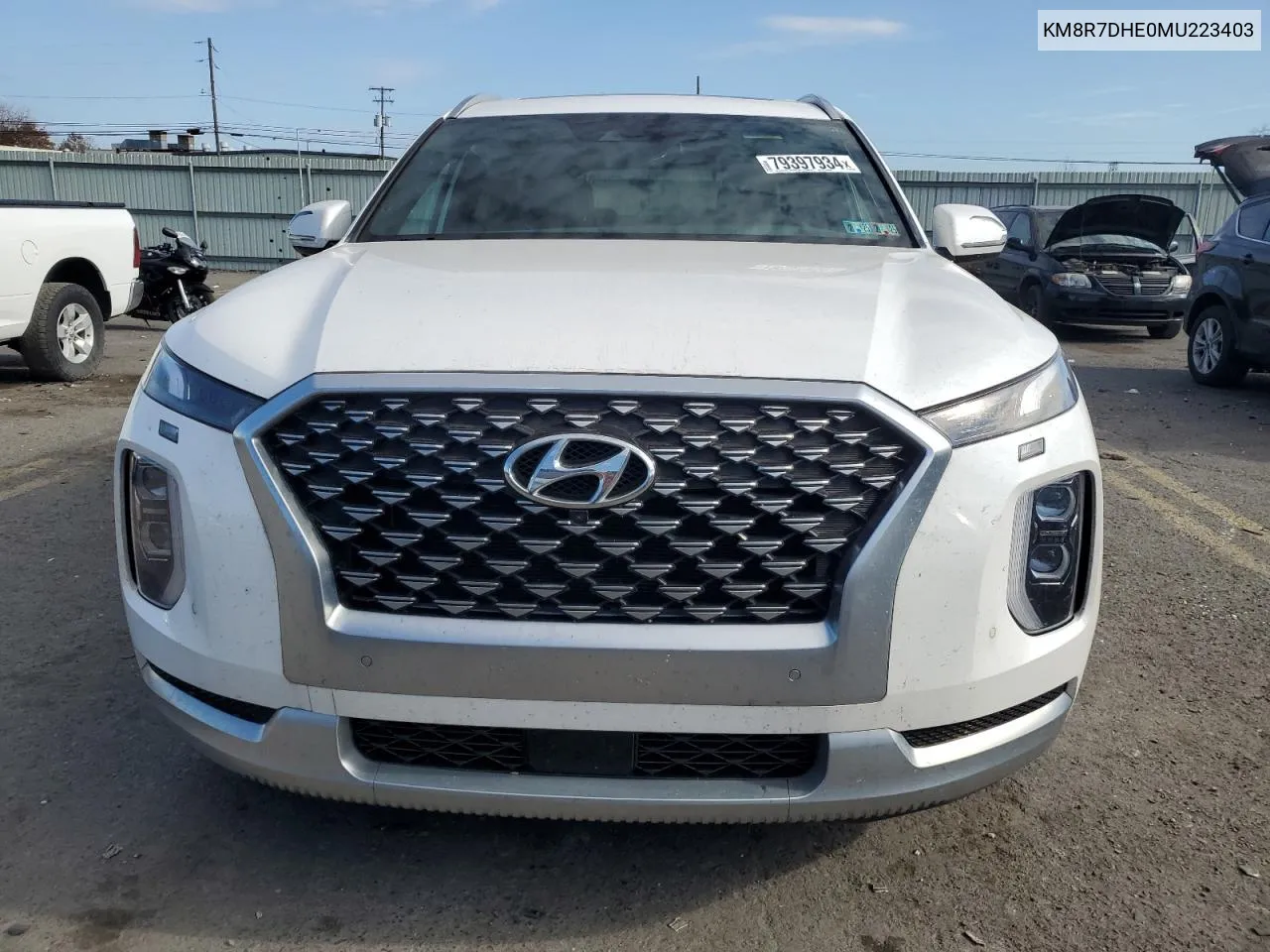 2021 Hyundai Palisade Calligraphy VIN: KM8R7DHE0MU223403 Lot: 79397934