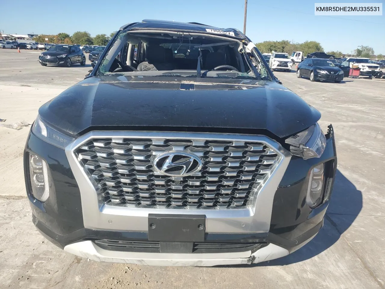 2021 Hyundai Palisade Limited VIN: KM8R5DHE2MU335531 Lot: 79684914