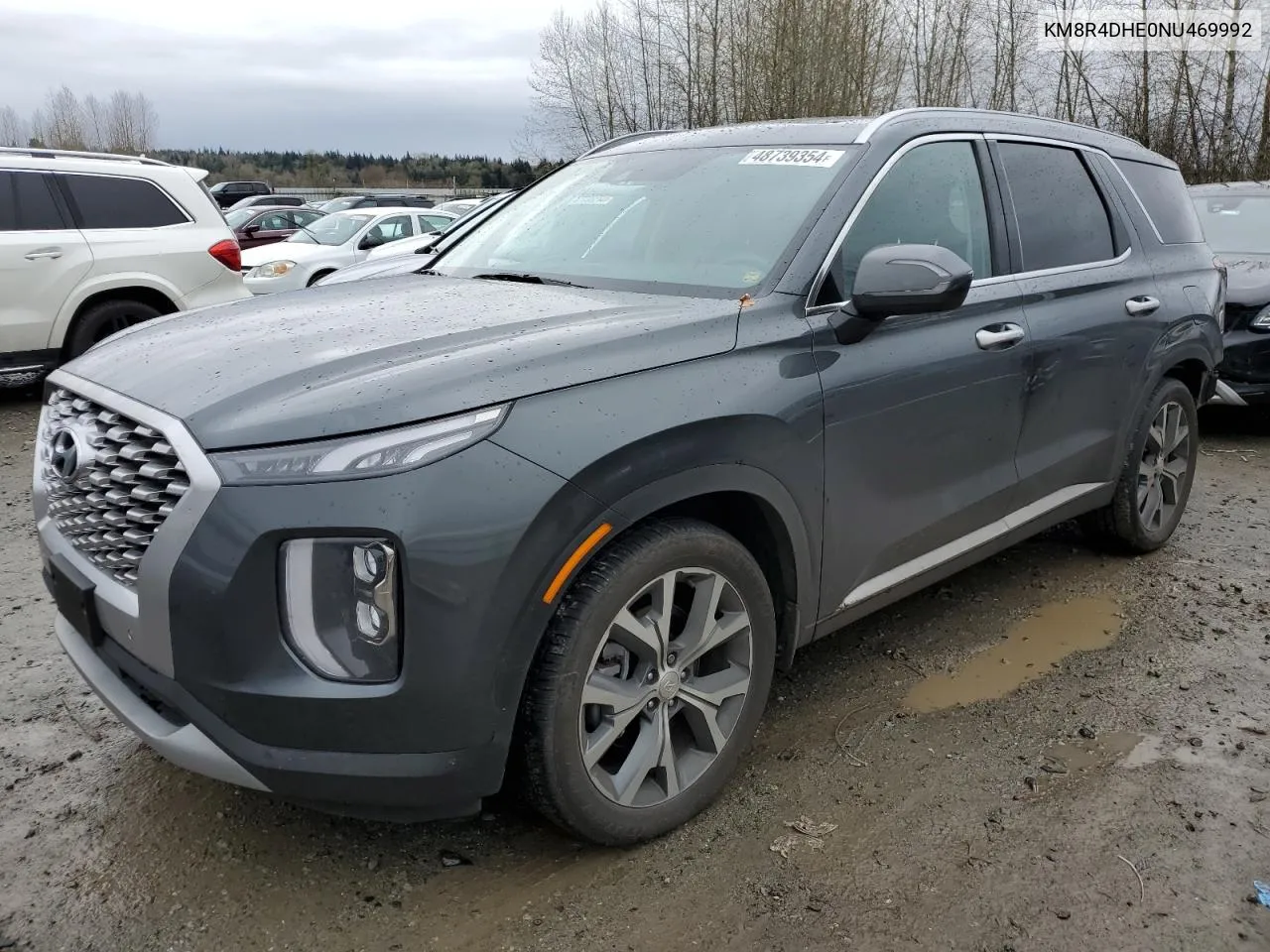 KM8R4DHE0NU469992 2022 Hyundai Palisade Sel