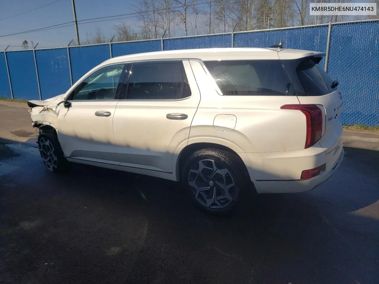 KM8R5DHE6NU474143 2022 Hyundai Palisade Limited