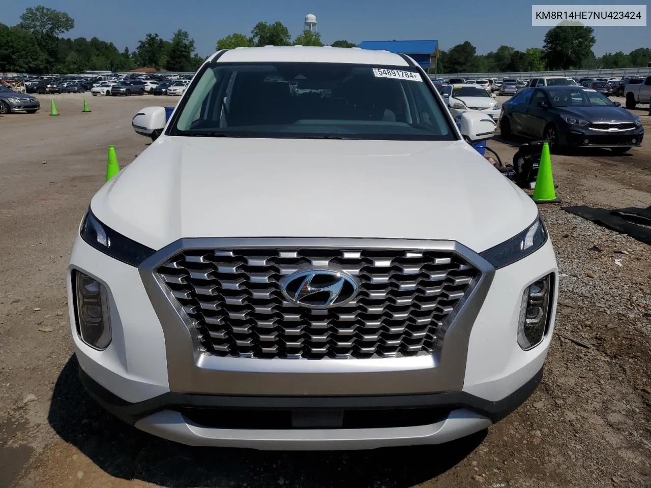 2022 Hyundai Palisade Se VIN: KM8R14HE7NU423424 Lot: 54891784