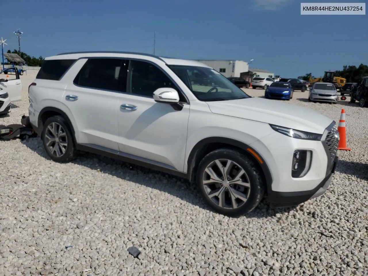 2022 Hyundai Palisade Sel VIN: KM8R44HE2NU437254 Lot: 56601984