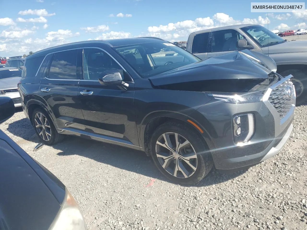 2022 Hyundai Palisade Limited VIN: KM8R54HE0NU348747 Lot: 58080014