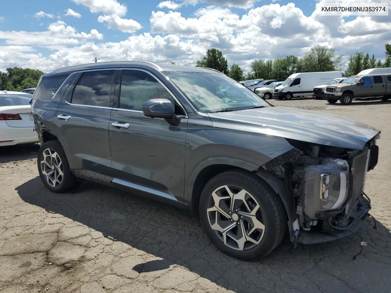 KM8R7DHE0NU353974 2022 Hyundai Palisade Calligraphy