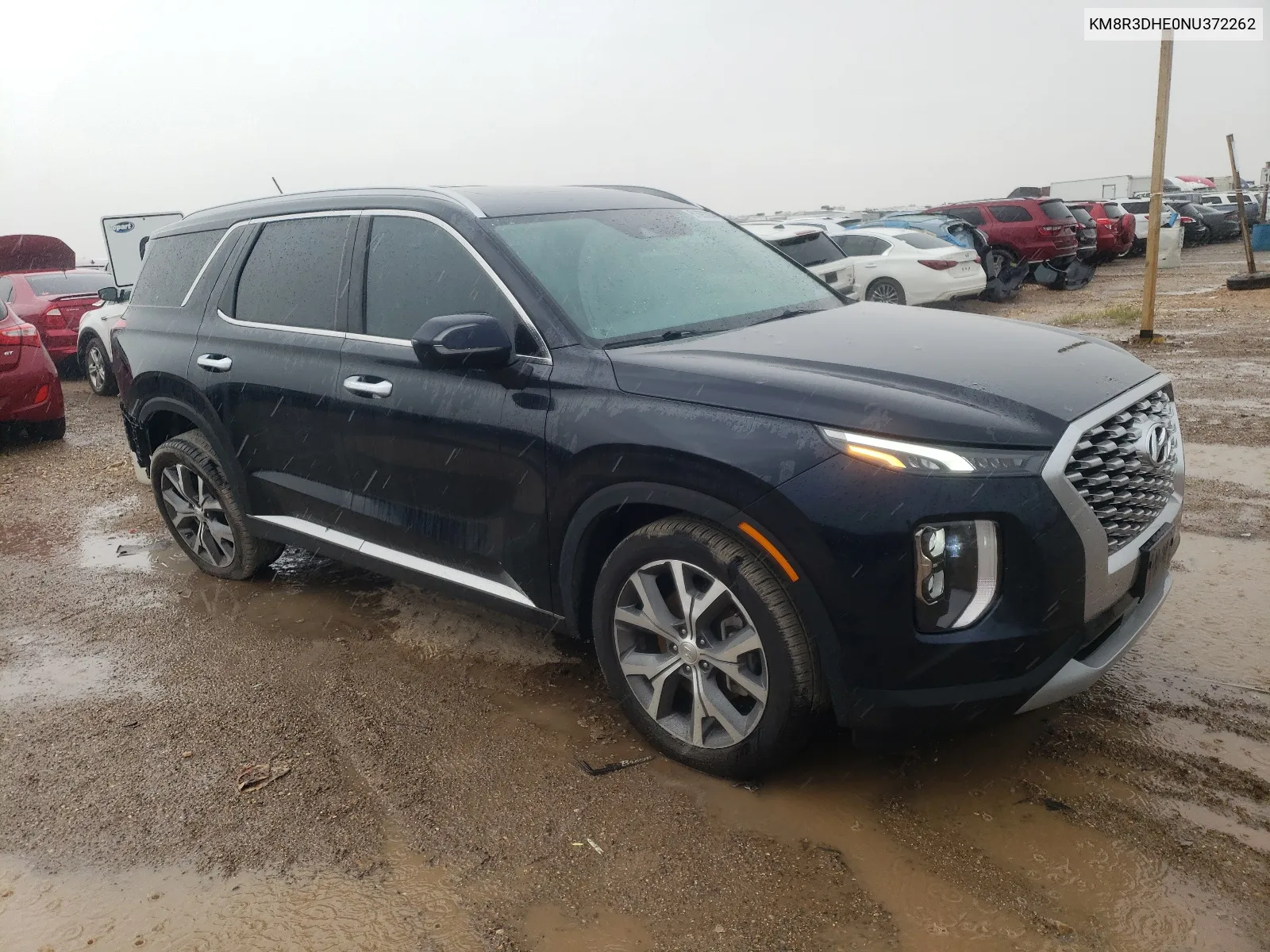 2022 Hyundai Palisade Sel VIN: KM8R3DHE0NU372262 Lot: 61693864