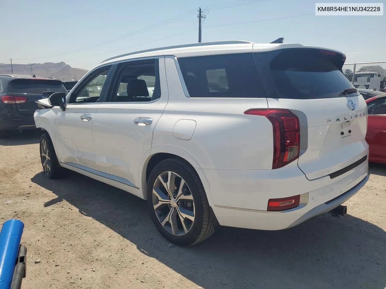 2022 Hyundai Palisade Limited VIN: KM8R54HE1NU342228 Lot: 62466244