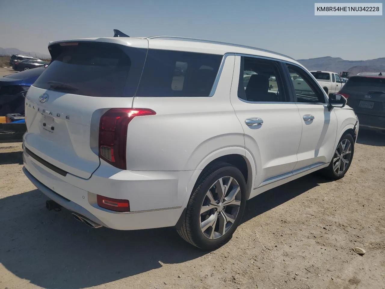 2022 Hyundai Palisade Limited VIN: KM8R54HE1NU342228 Lot: 62466244