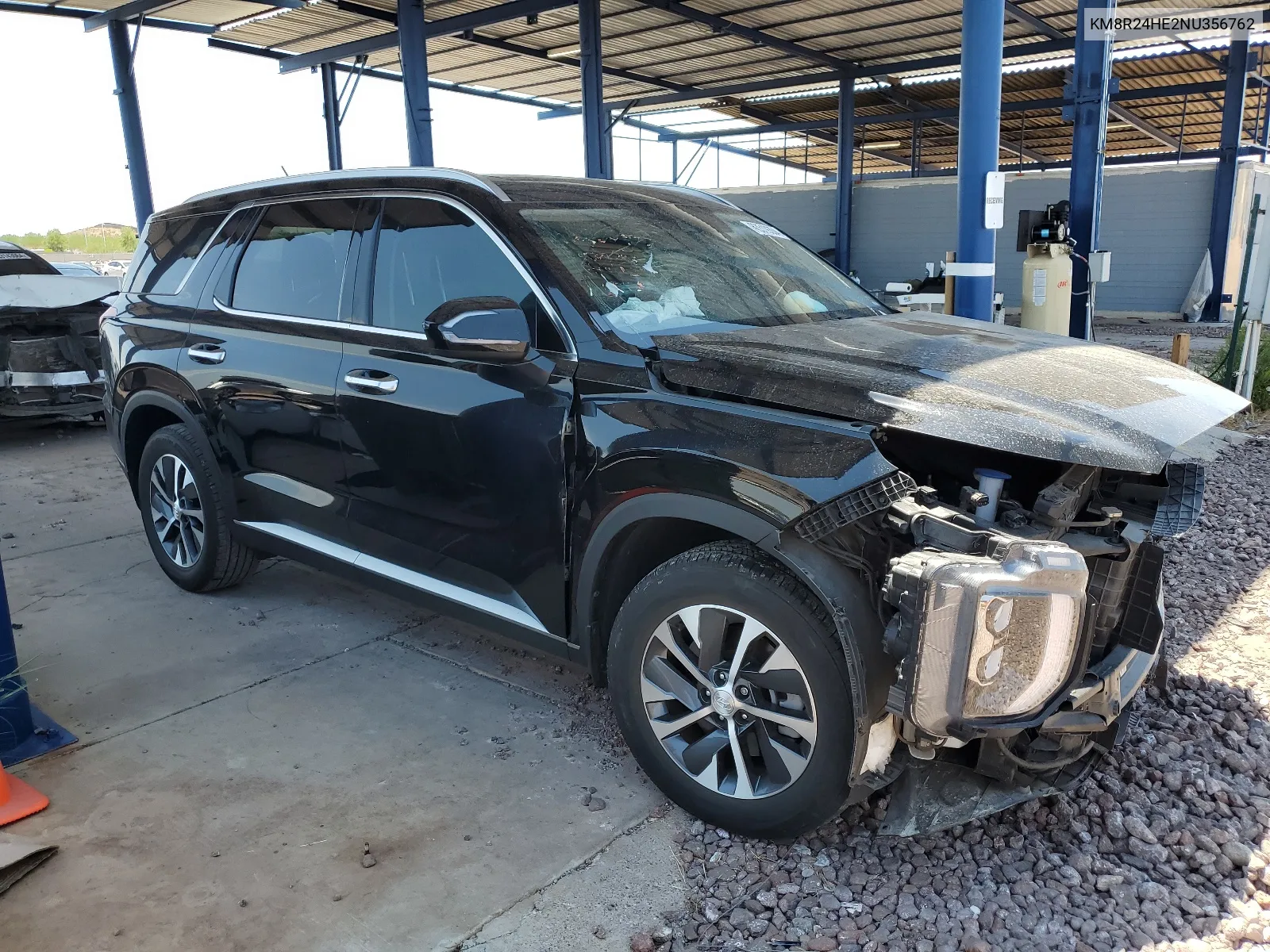 2022 Hyundai Palisade Sel VIN: KM8R24HE2NU356762 Lot: 63519354