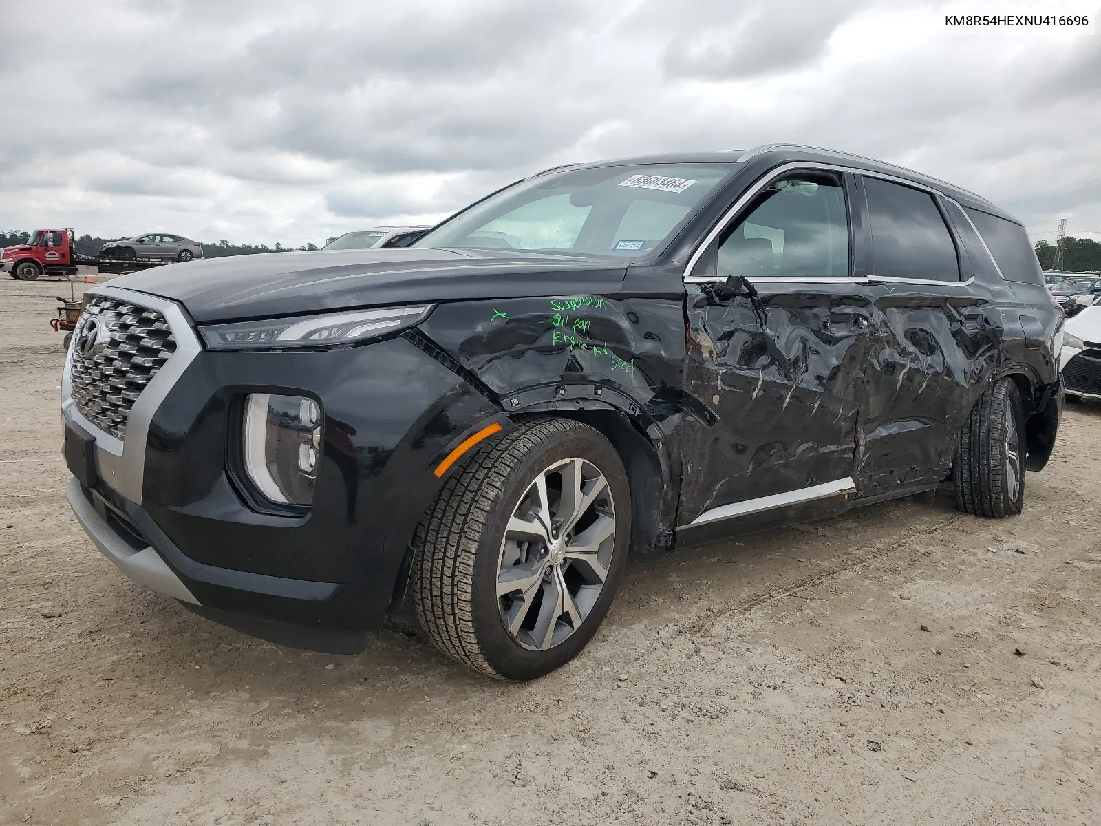 2022 Hyundai Palisade Limited VIN: KM8R54HEXNU416696 Lot: 73299414