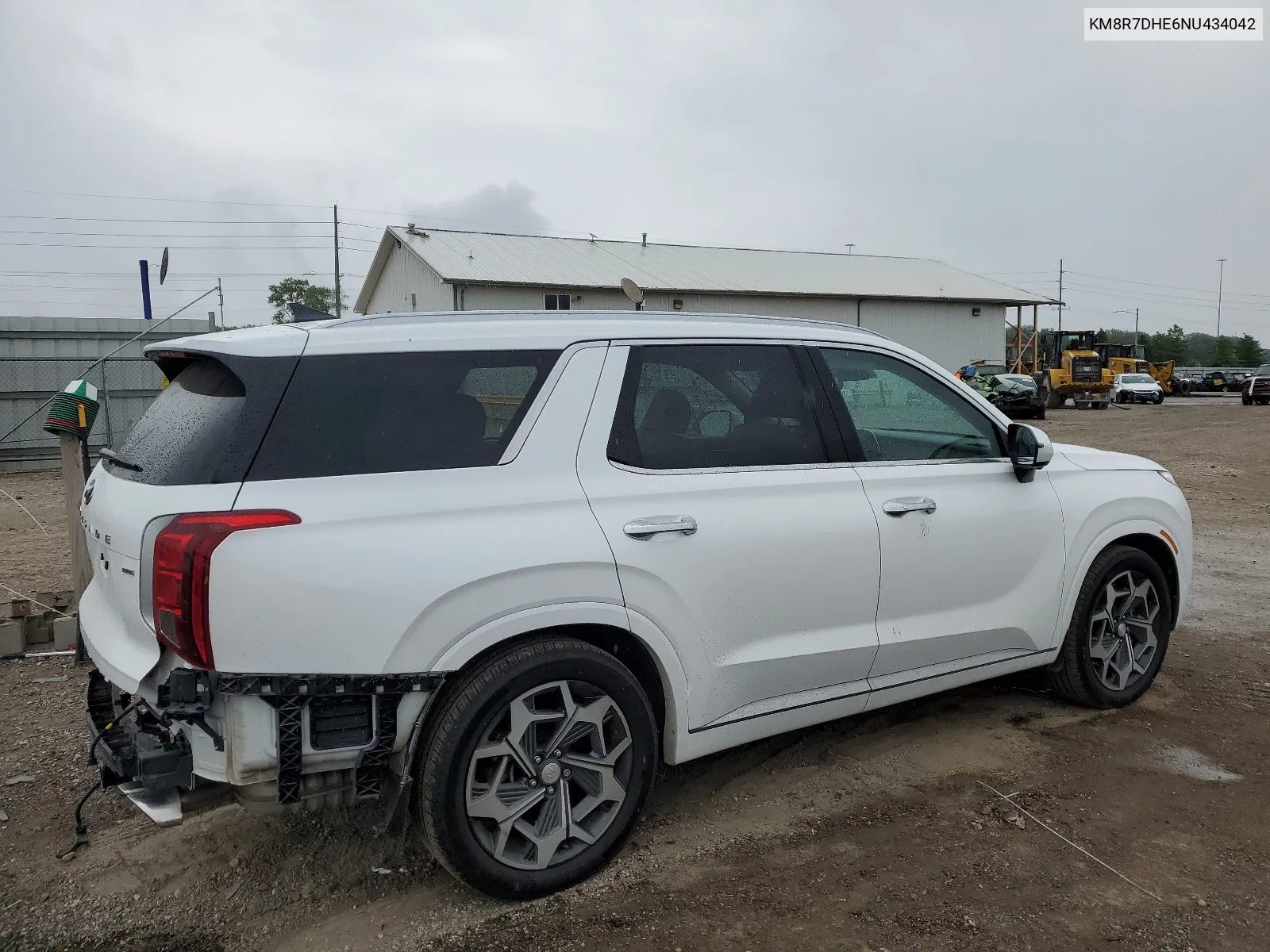 2022 Hyundai Palisade Calligraphy VIN: KM8R7DHE6NU434042 Lot: 63786814