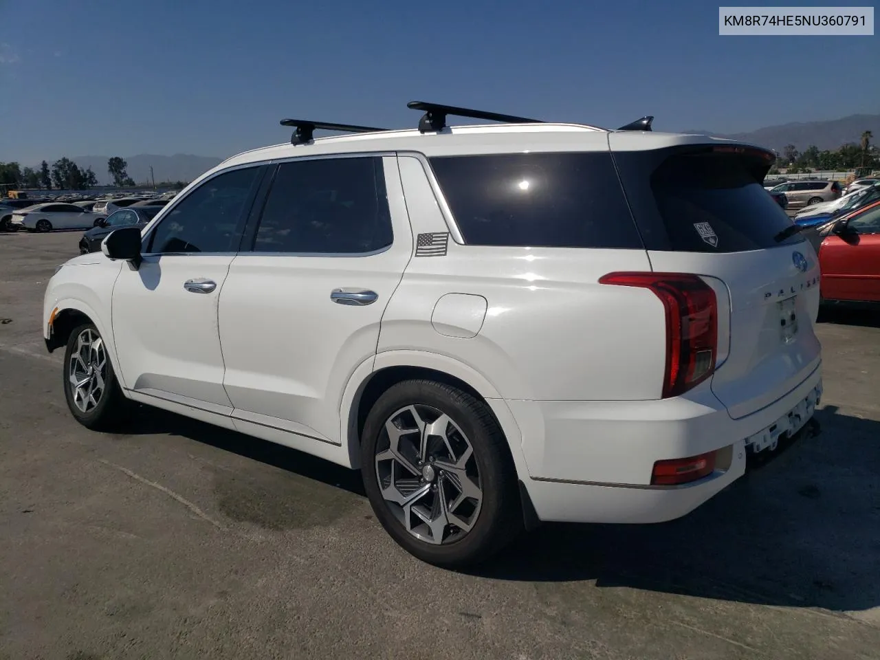 KM8R74HE5NU360791 2022 Hyundai Palisade Calligraphy