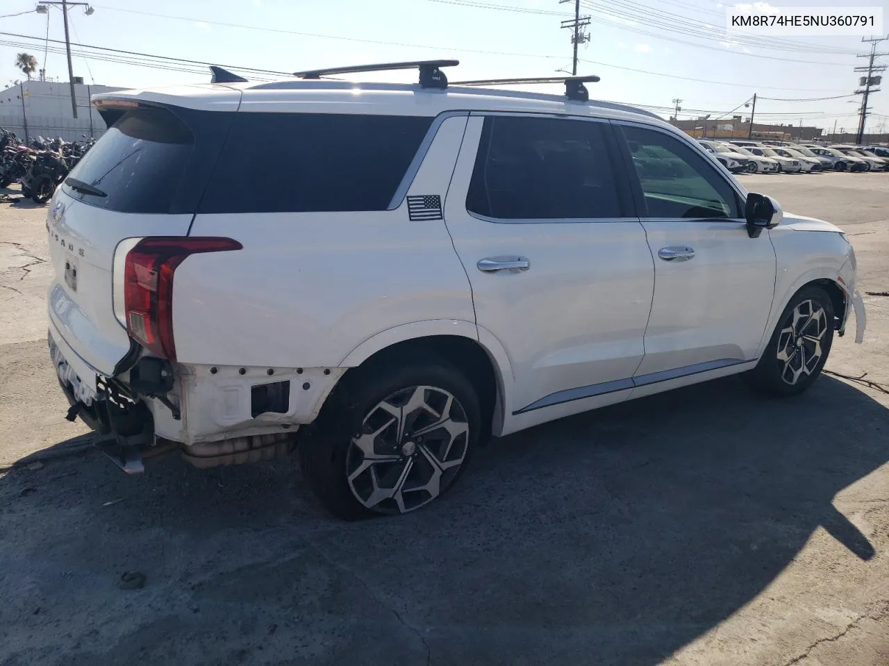 KM8R74HE5NU360791 2022 Hyundai Palisade Calligraphy