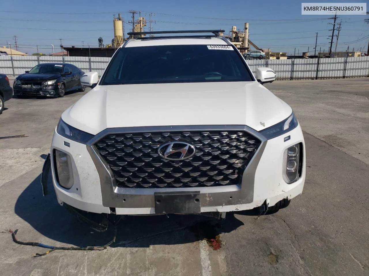 2022 Hyundai Palisade Calligraphy VIN: KM8R74HE5NU360791 Lot: 63933604