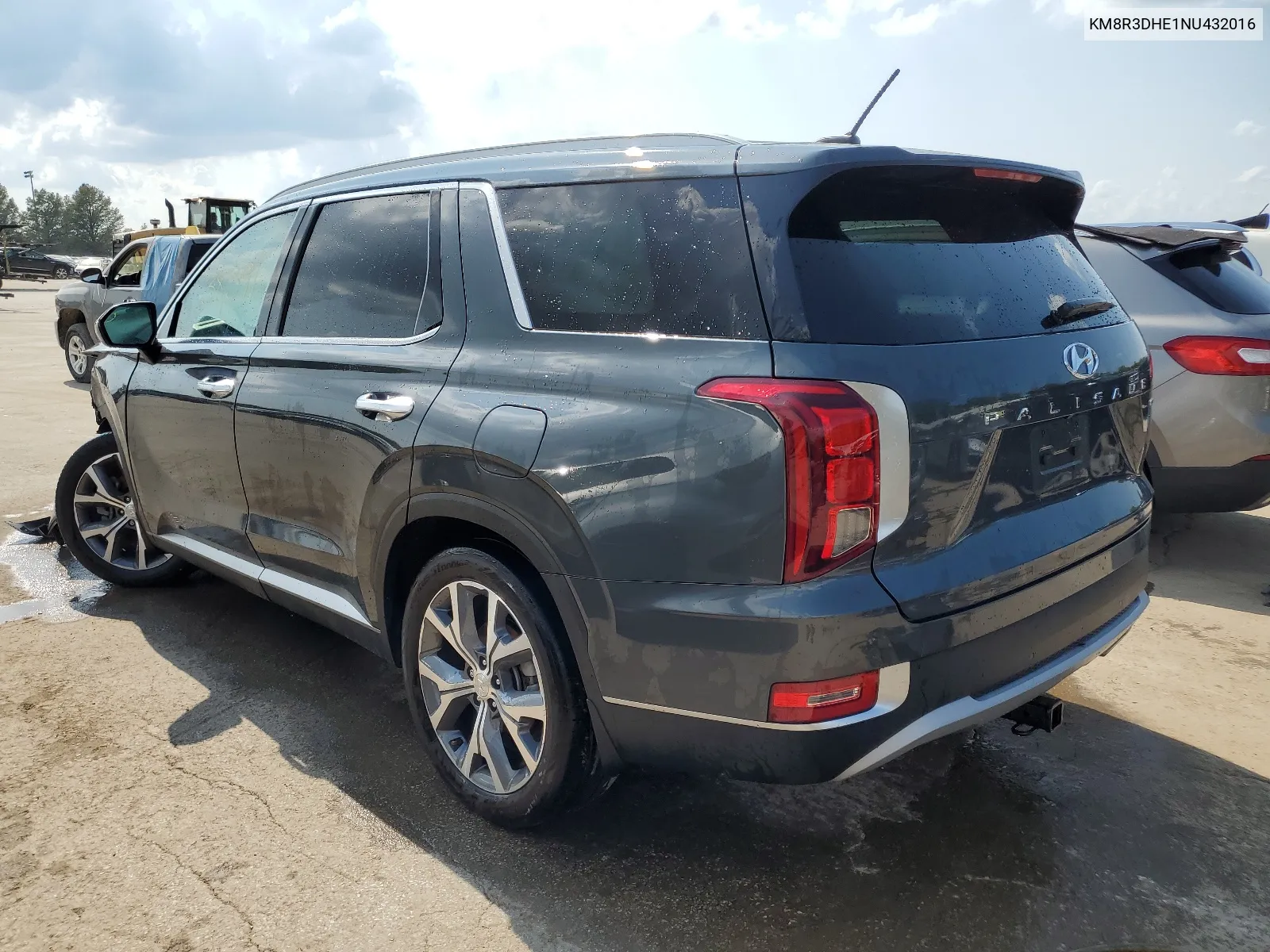 2022 Hyundai Palisade Sel VIN: KM8R3DHE1NU432016 Lot: 64022444