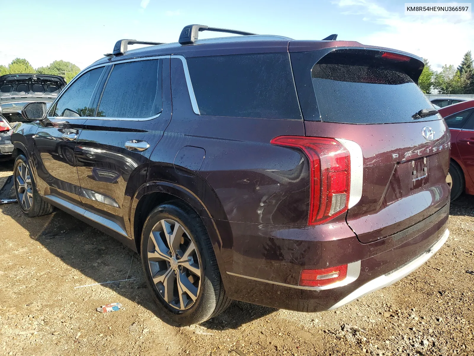 2022 Hyundai Palisade Limited VIN: KM8R54HE9NU366597 Lot: 66304304