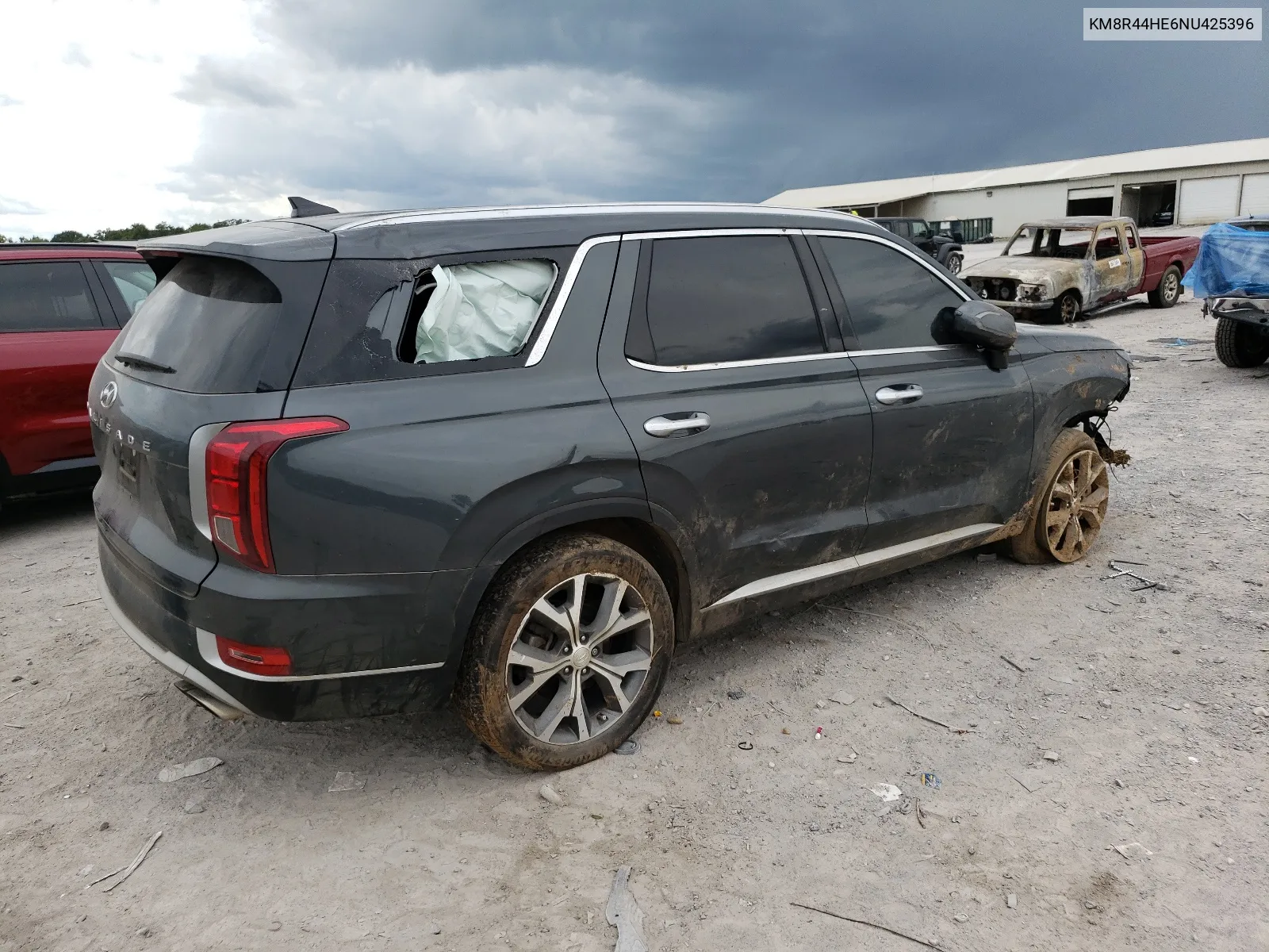 KM8R44HE6NU425396 2022 Hyundai Palisade Sel