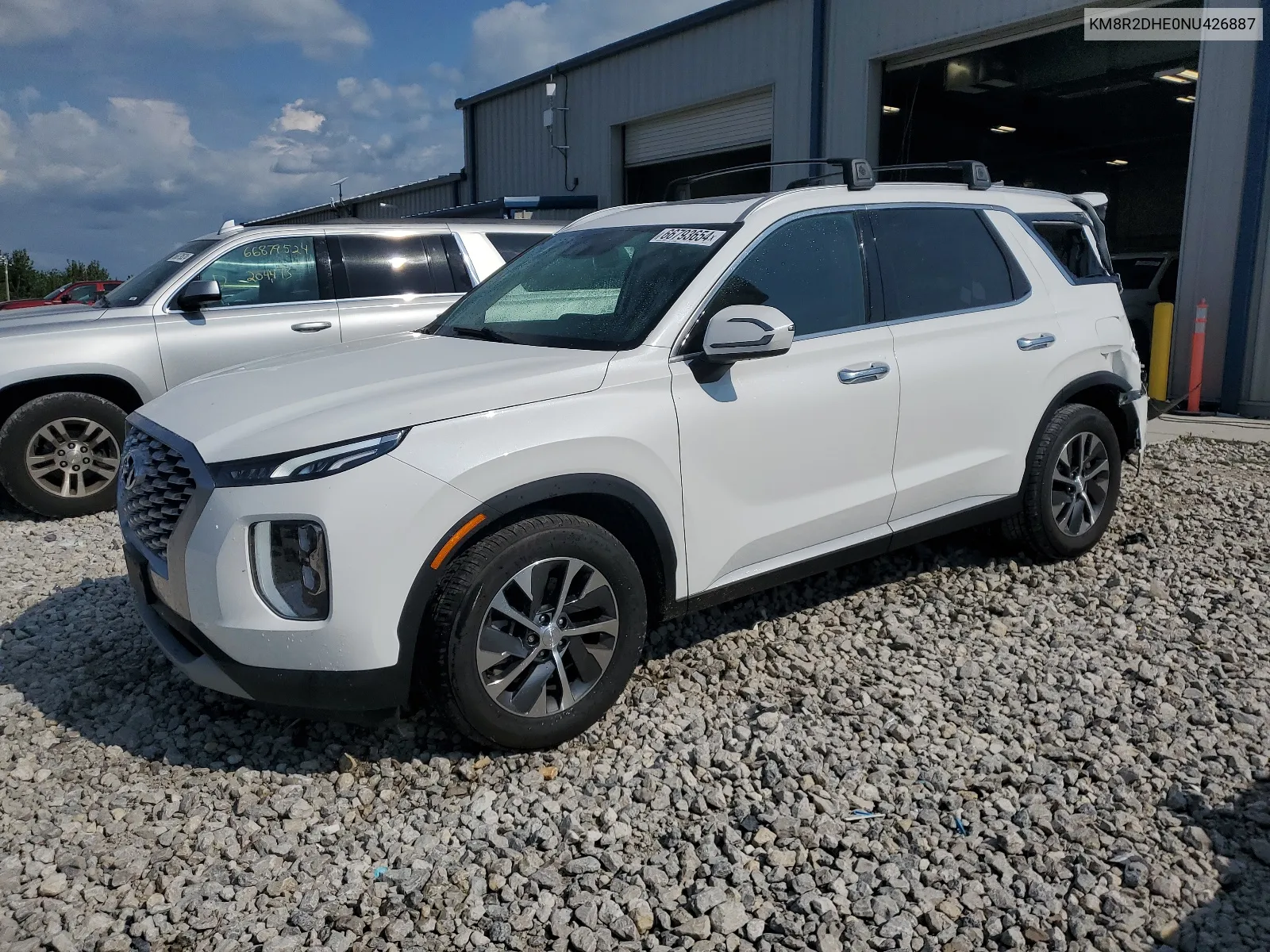 2022 Hyundai Palisade Sel VIN: KM8R2DHE0NU426887 Lot: 66793654