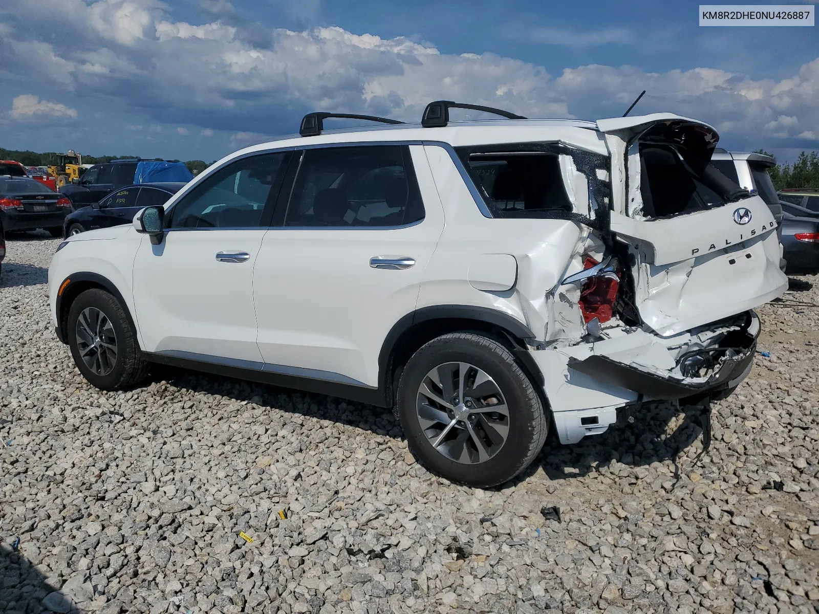 2022 Hyundai Palisade Sel VIN: KM8R2DHE0NU426887 Lot: 66793654