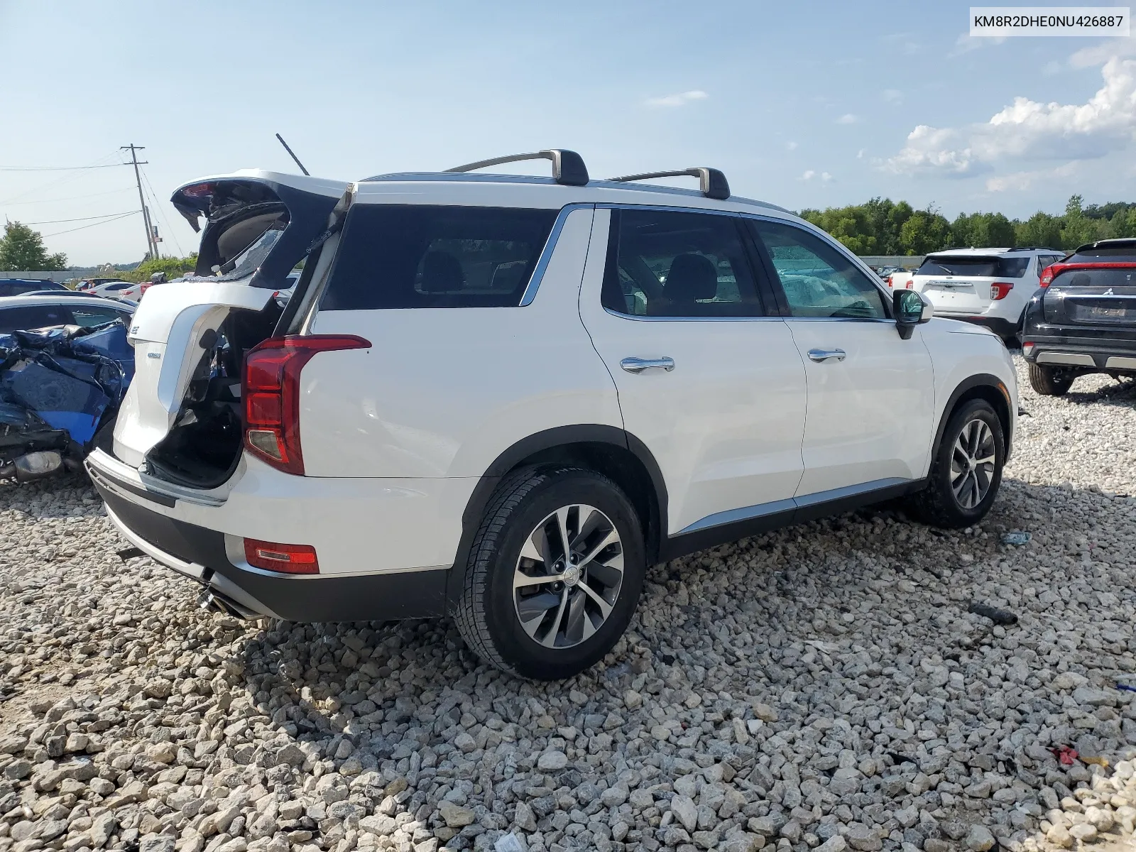 2022 Hyundai Palisade Sel VIN: KM8R2DHE0NU426887 Lot: 66793654