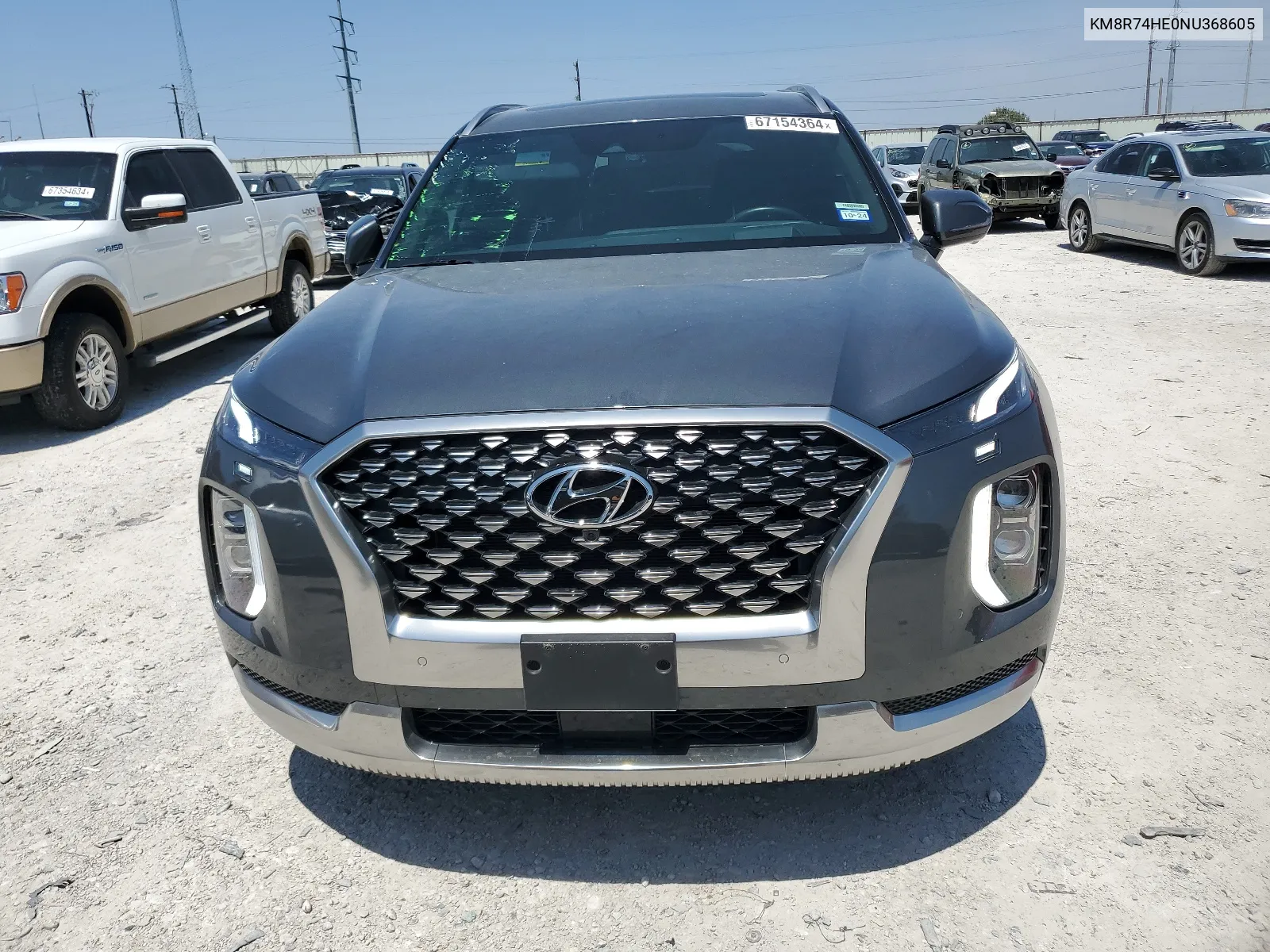 KM8R74HE0NU368605 2022 Hyundai Palisade Calligraphy