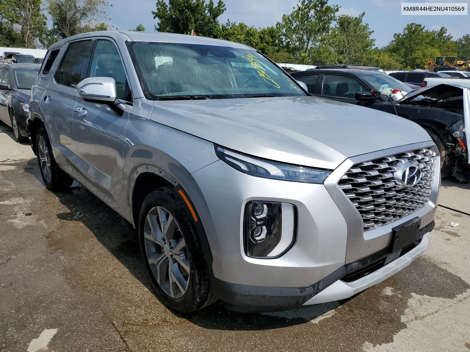 KM8R44HE2NU410569 2022 Hyundai Palisade Sel