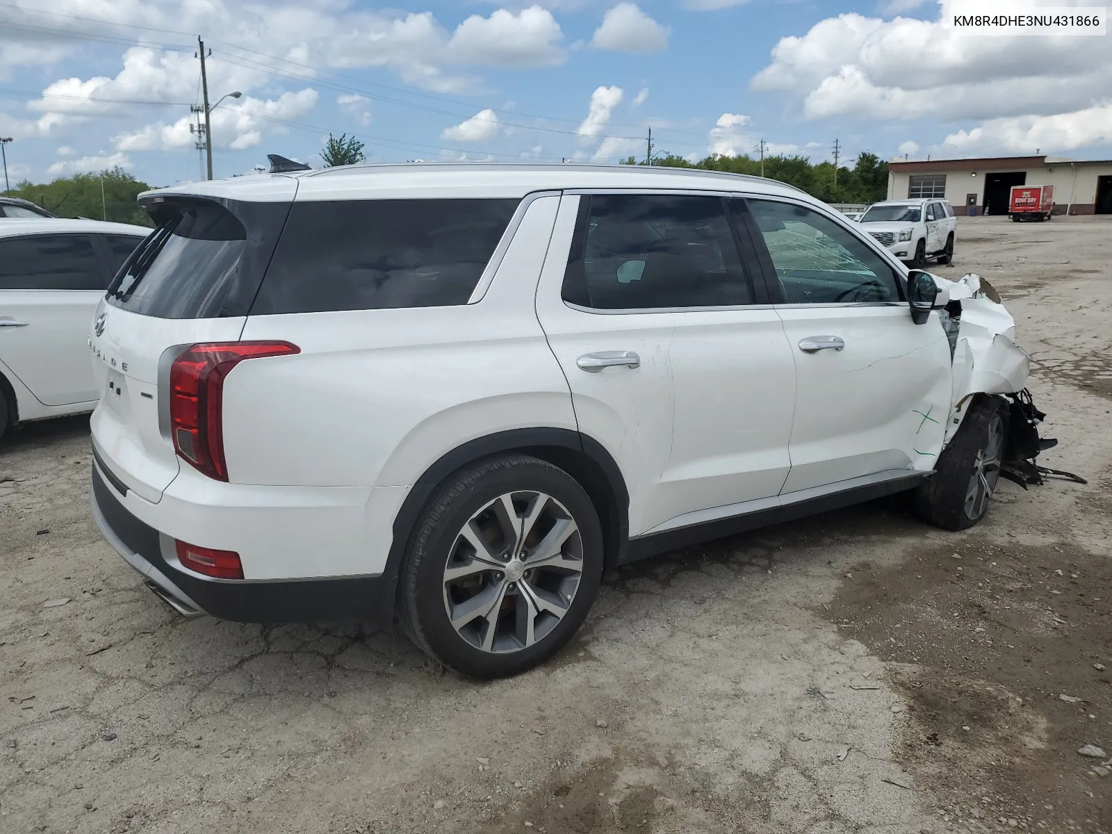 2022 Hyundai Palisade Sel VIN: KM8R4DHE3NU431866 Lot: 67562104