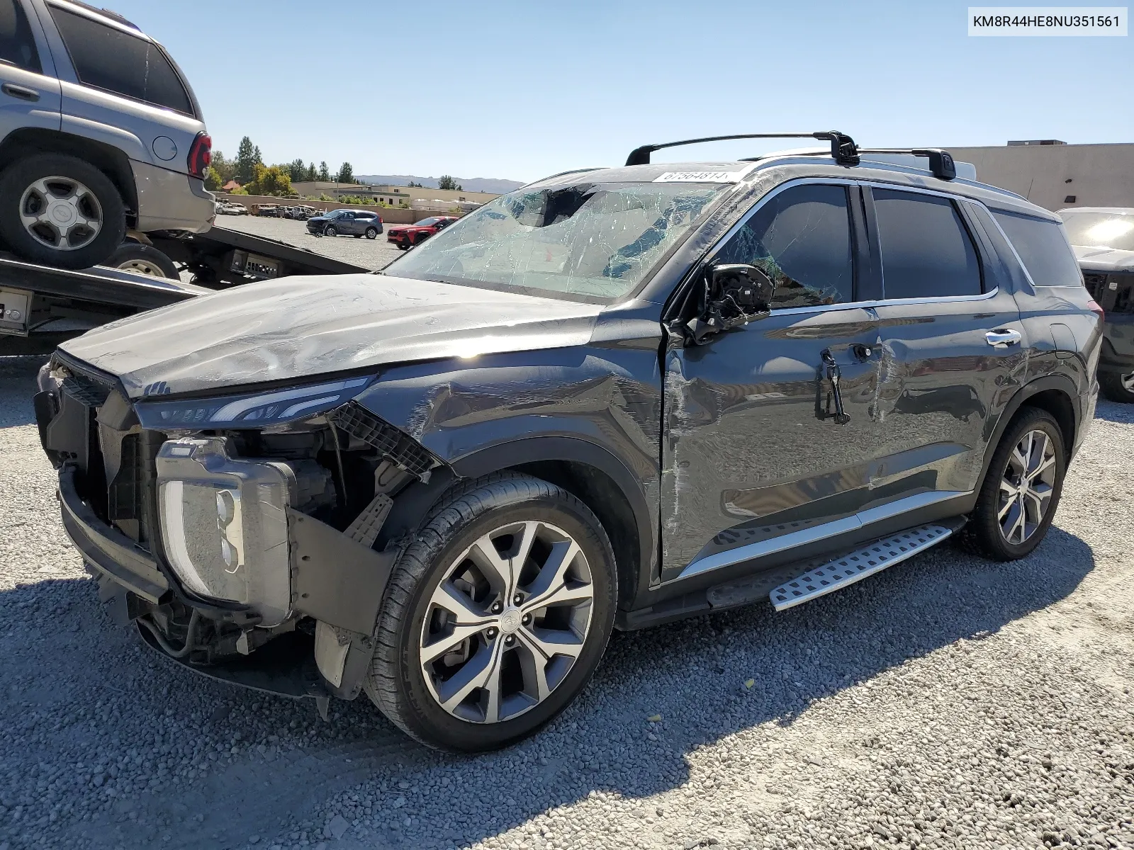 KM8R44HE8NU351561 2022 Hyundai Palisade Sel