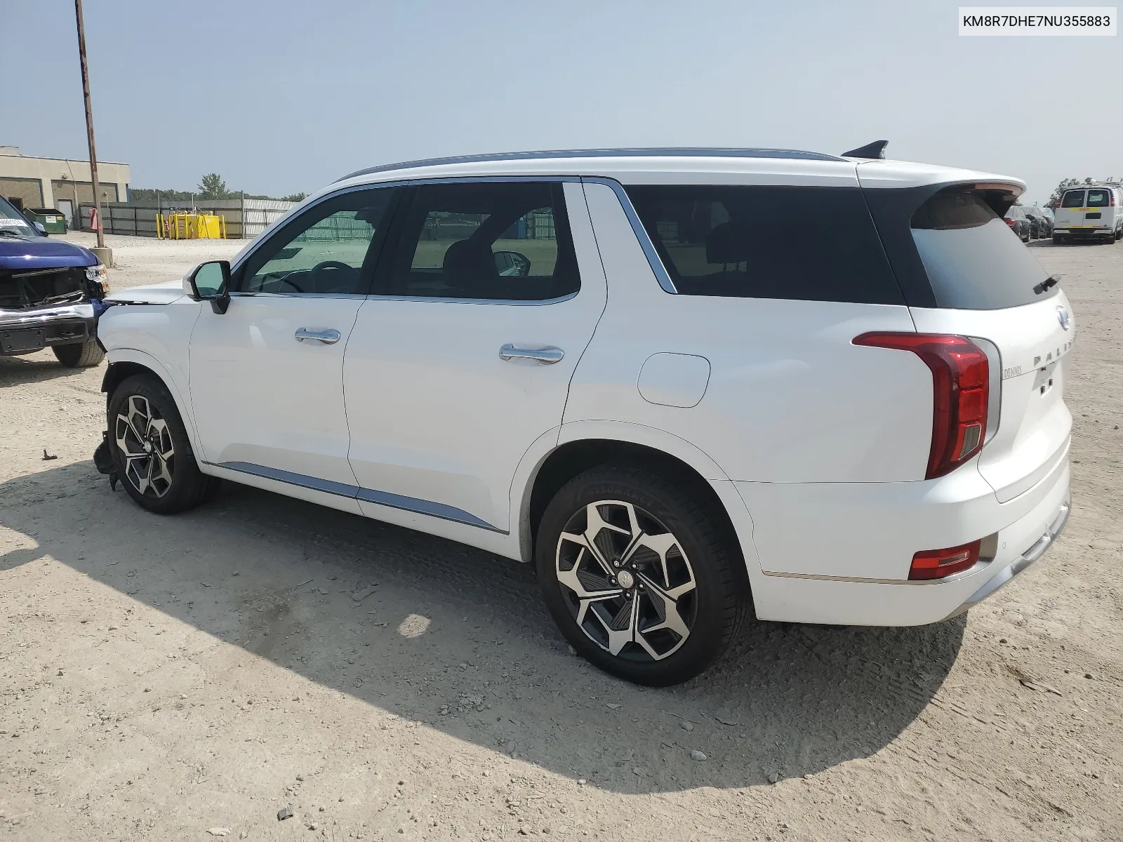 KM8R7DHE7NU355883 2022 Hyundai Palisade Calligraphy