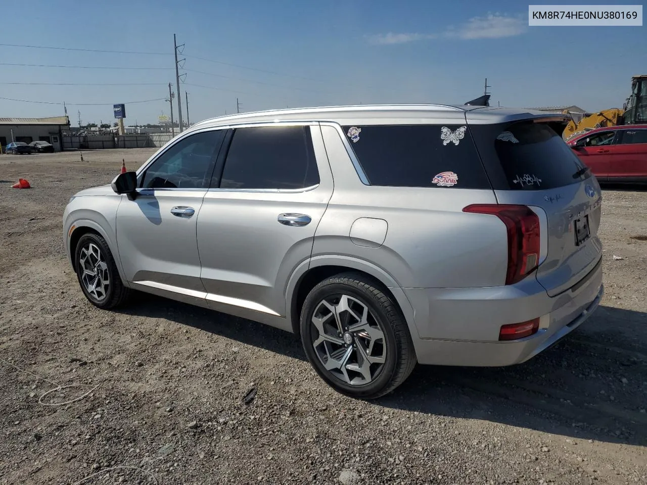 KM8R74HE0NU380169 2022 Hyundai Palisade Calligraphy